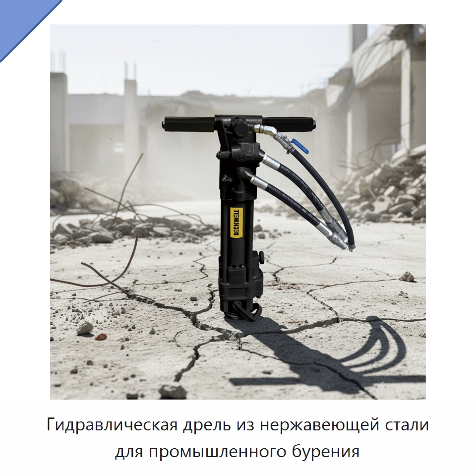 Гидравлическая дрель из нержавеющей стали для промышленного бурения — Специальный гидравлический инструмент