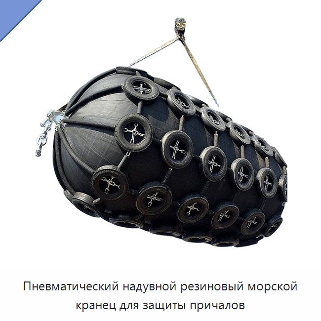 Пневматический надувной резиновый морской кранец для защиты причалов — Специальные крепежные изделия