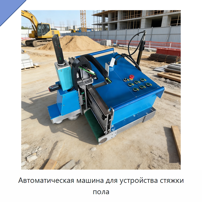 Автоматическая машина для устройства стяжки пола — Специальное оборудование для производства строительных материалов