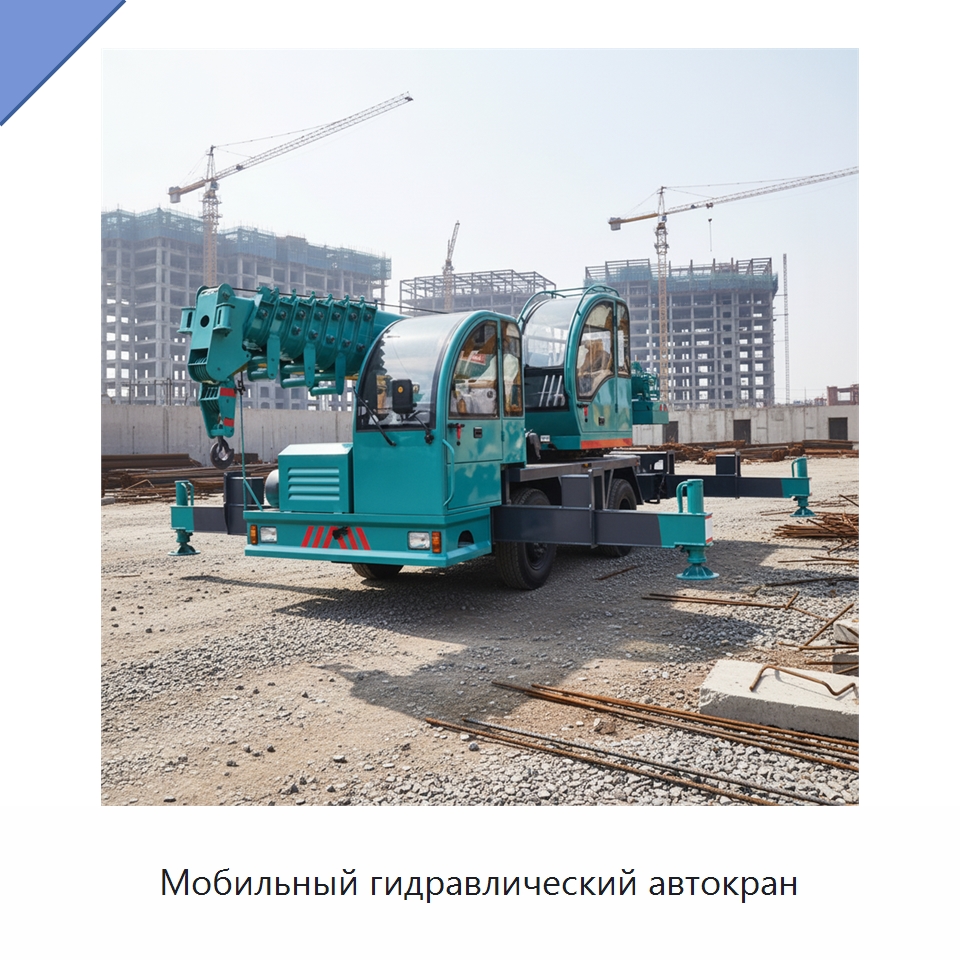 Мобильный гидравлический автокран — Краны