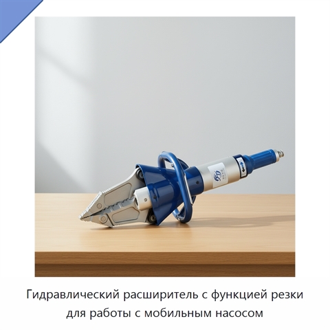 Гидравлический расширитель с функцией резки для работы с мобильным насосом