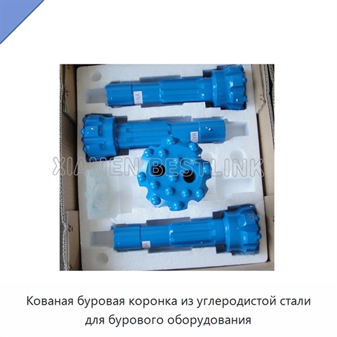 Кованая буровая коронка из углеродистой стали для бурового оборудования