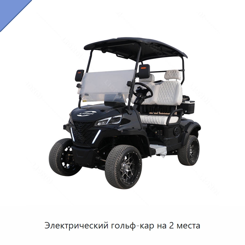 Электрический гольф-кар на 2 места — Специальная строительная техника