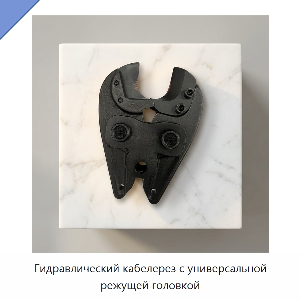 Гидравлический кабелерез с универсальной режущей головкой — Специальный гидравлический инструмент