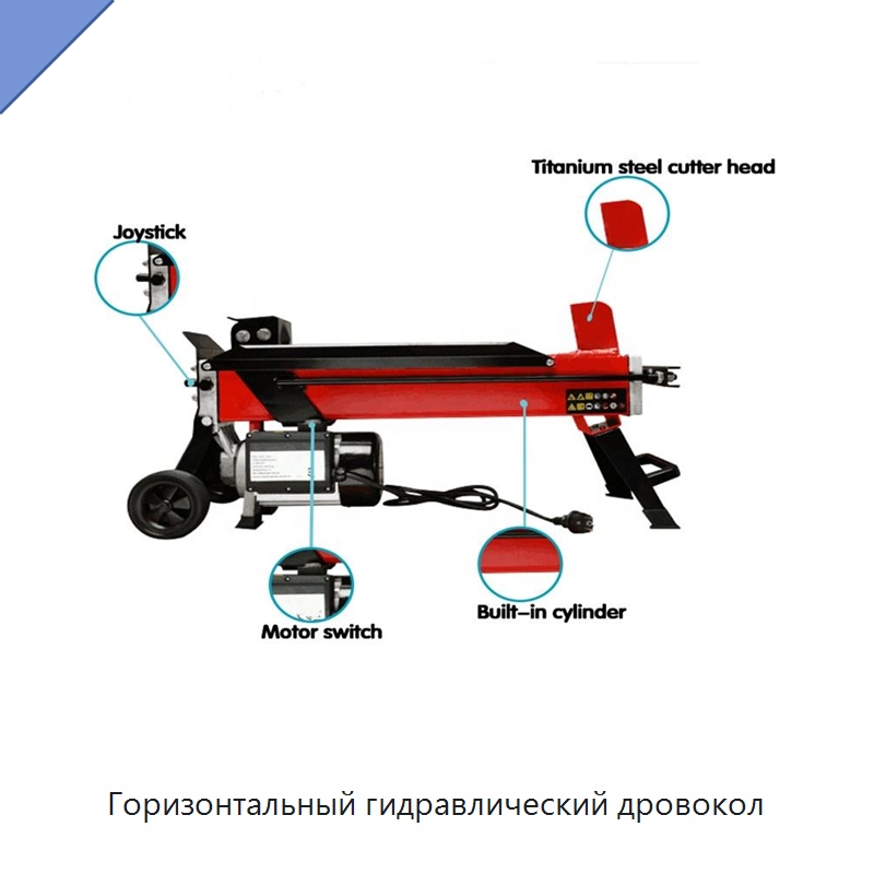 Горизонтальный гидравлический дровокол — Лесохозяйственная техника