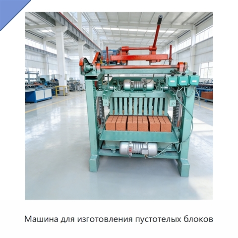 Машина для изготовления пустотелых блоков