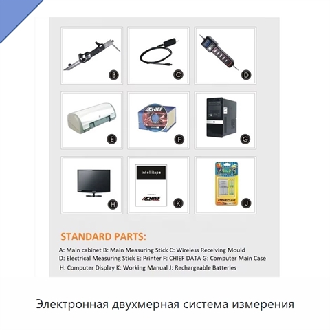 Электронная двухмерная система измерения
