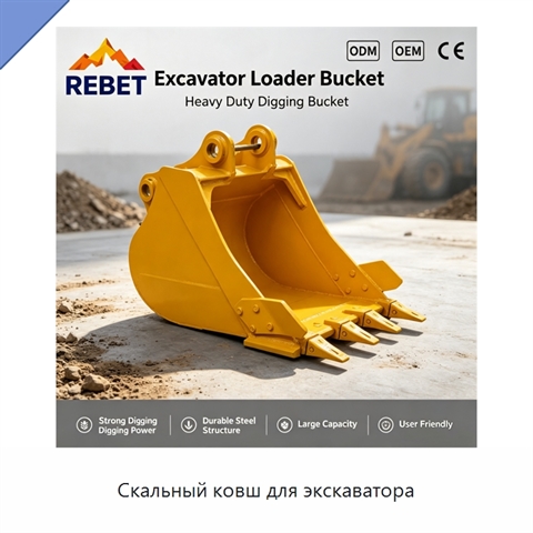 Каркасный скальный ковш для экскаватора