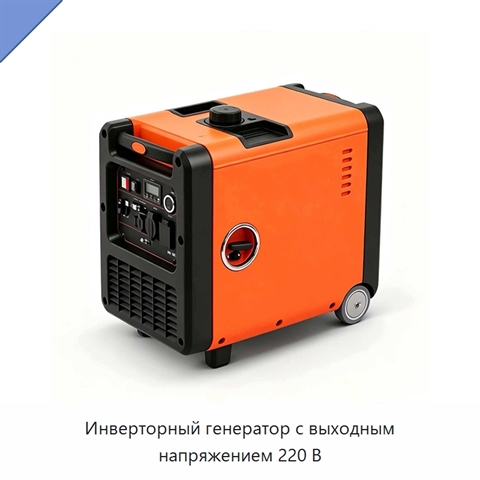 Инверторный генератор с выходным напряжением 220 В