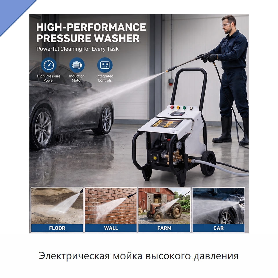 Электрическая мойка высокого давления — Аппараты высокого давления