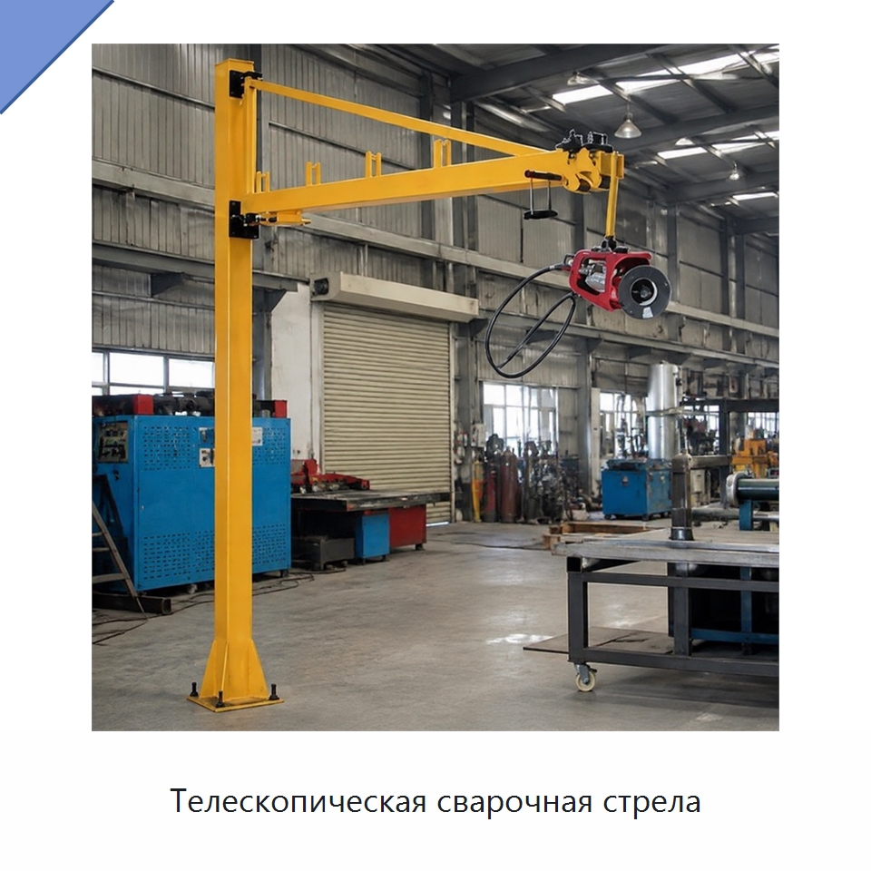 Телескопическая сварочная стрела — Сварочные принадлежности и вспомогательное оборудование