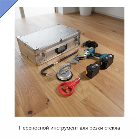 Переносной инструмент для резки стекла