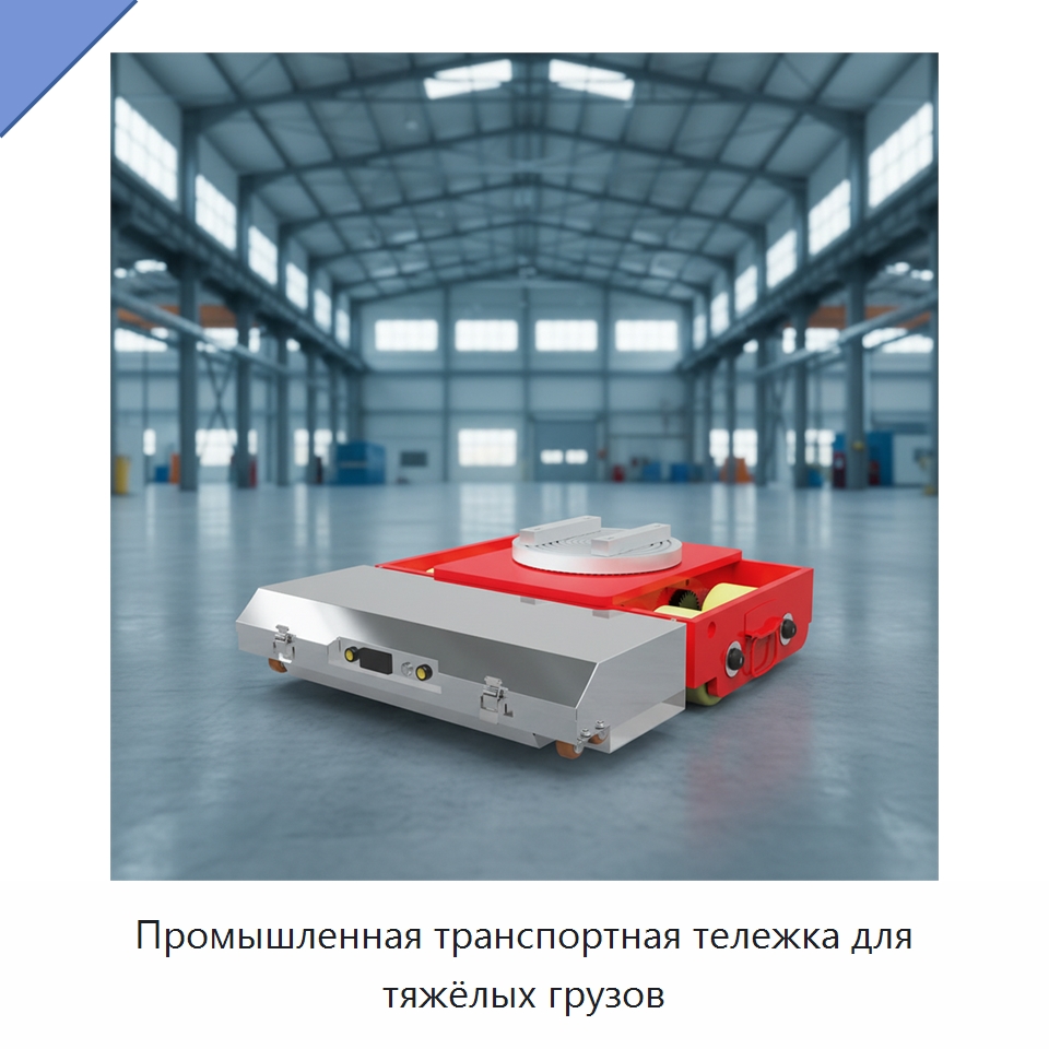 Промышленная транспортная тележка для тяжёлых грузов — Специальное подъемно-транспортное оборудование