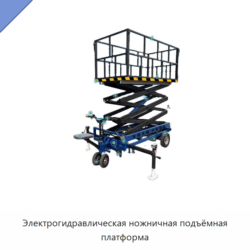 Электрогидравлическая ножничная подъёмная платформа — Подъемные столы