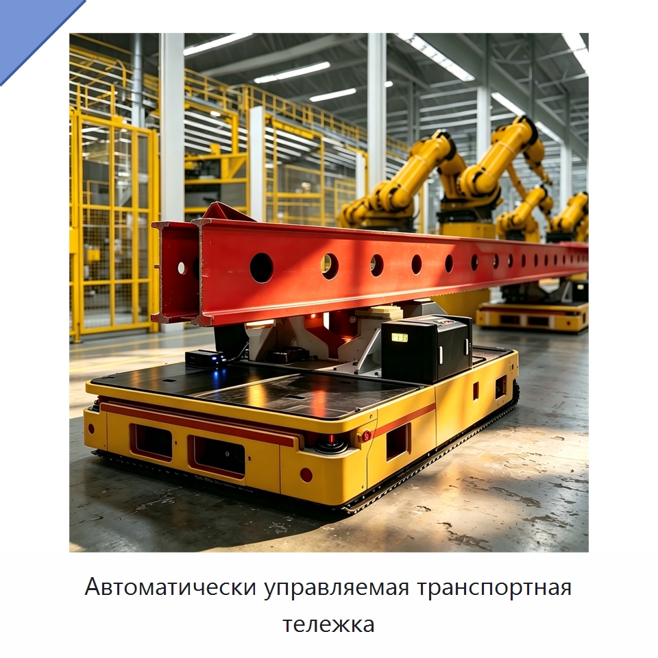 Автоматически управляемая транспортная тележка — Вилочные погрузчики