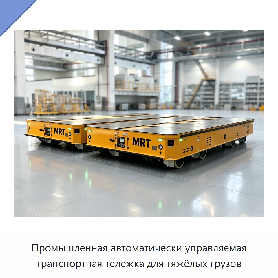 Промышленная автоматически управляемая транспортная тележка для тяжёлых грузов — Вилочные погрузчики