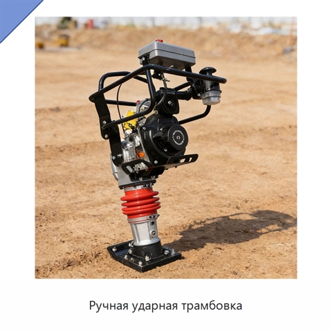 Ручная ударная трамбовка
