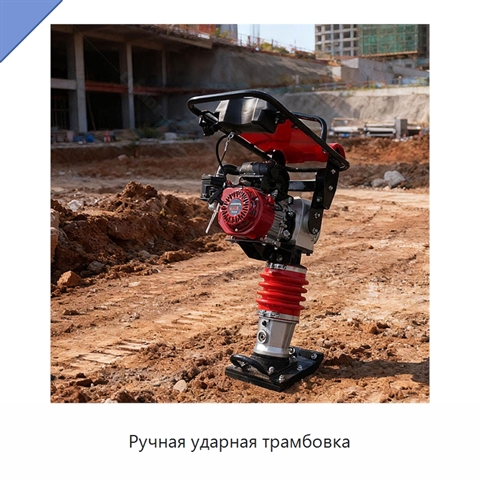 Ручная ударная трамбовка