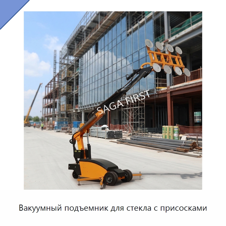 Вакуумный подъемник для стекла с присосками — Вакуумные грузозахваты