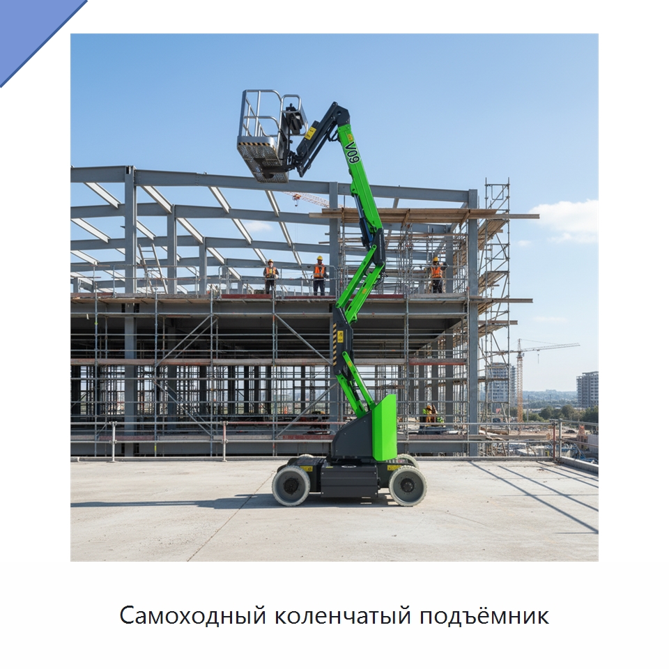Самоходный коленчатый подъёмник — Подъемные столы