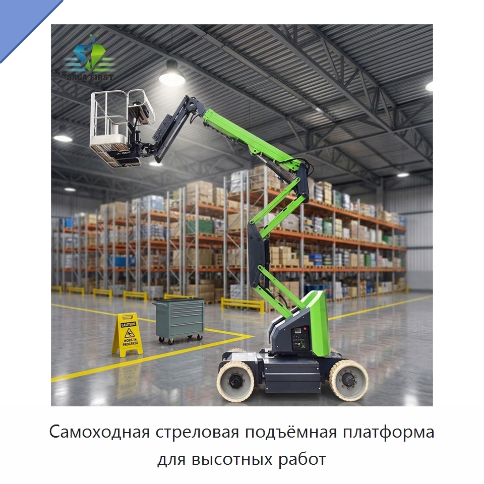 Самоходная стреловая подъёмная платформа для высотных работ — Подъемные столы