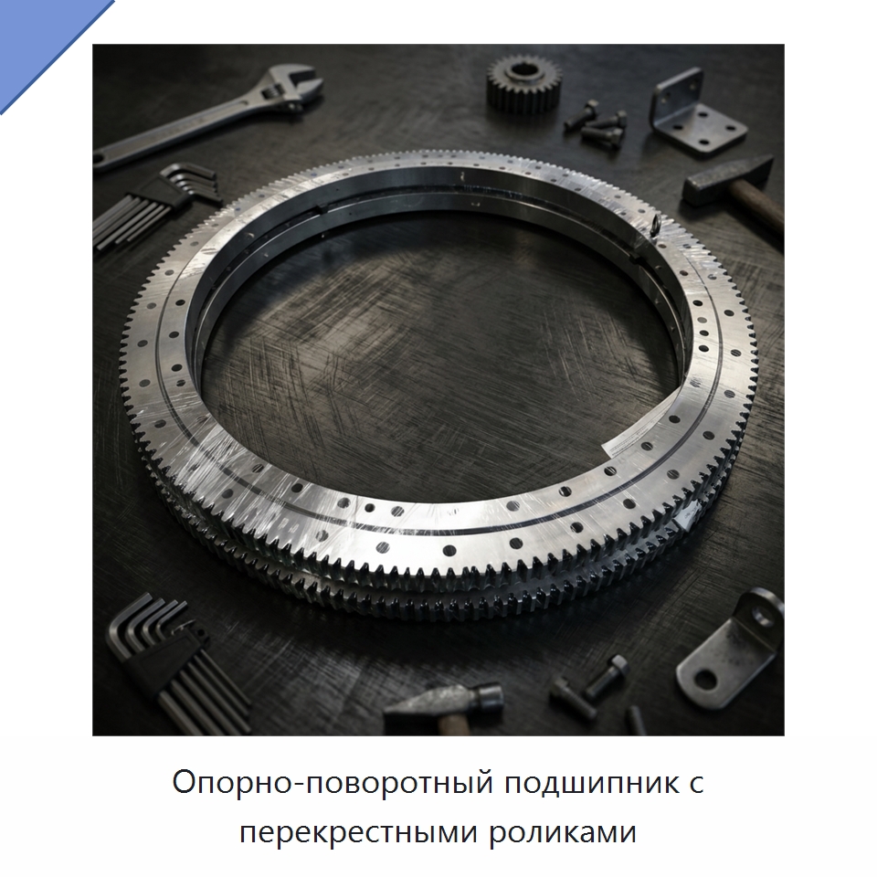 Опорно-поворотный подшипник с перекрестными роликами — Опорно-поворотные подшипники
