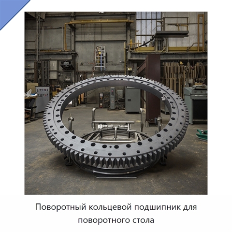 Поворотный кольцевой подшипник для поворотного стола