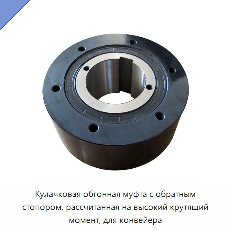 Кулачковая обгонная муфта с обратным стопором, рассчитанная на высокий крутящий момент, для конвейера — Специальные подшипники