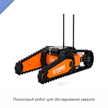 Поисковый робот для обследования завалов
