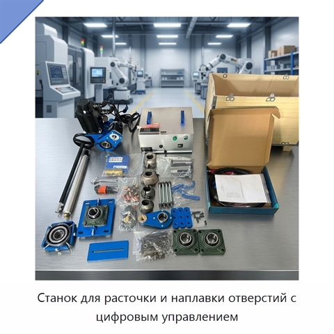 Станок для расточки и наплавки отверстий с цифровым управлением