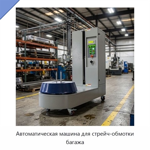 Автоматическая машина для стрейч-обмотки багажа