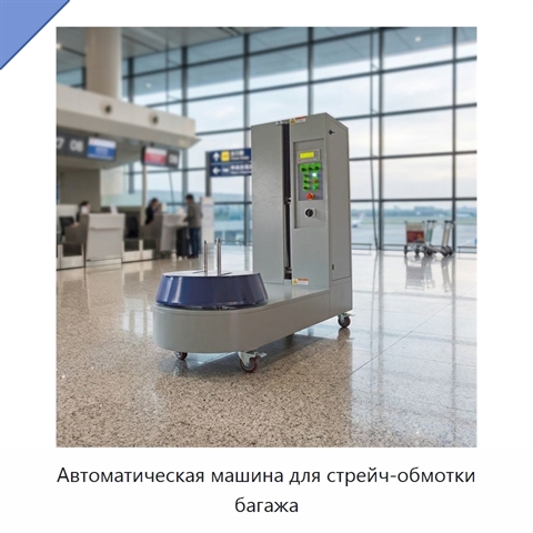 Автоматическая машина для стрейч-обмотки багажа