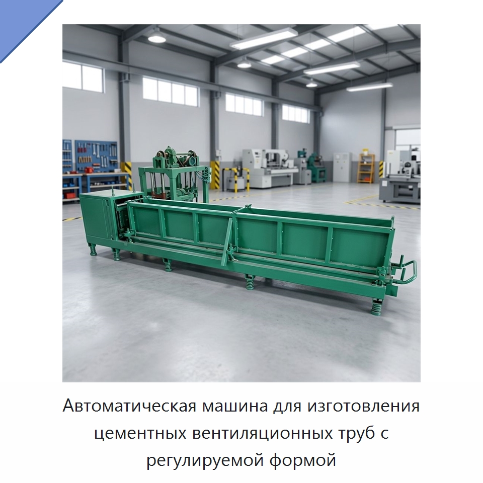 Автоматическая машина для изготовления цементных вентиляционных труб с регулируемой формой — Специальная сельскохозяйственная техника