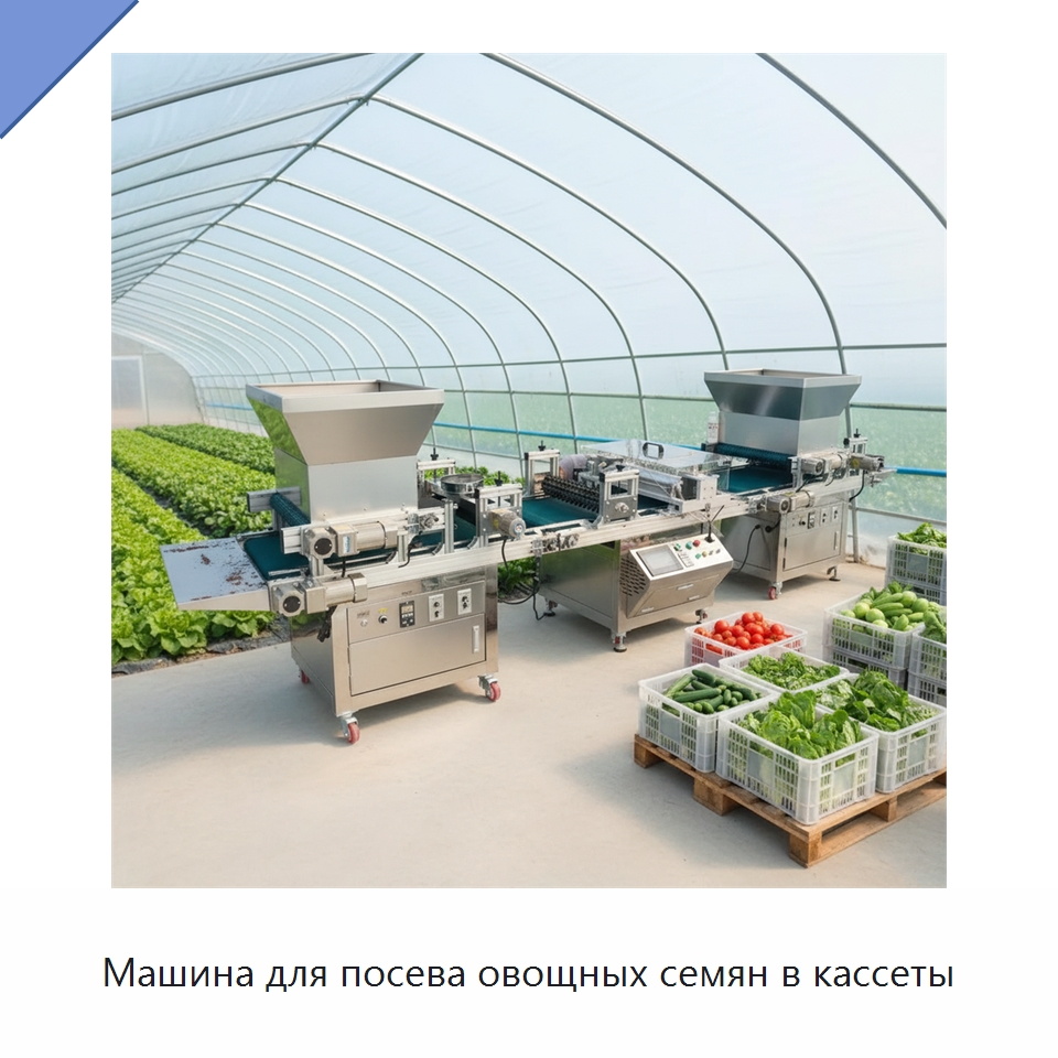 Машина для посева овощных семян в кассеты — Сеялки и рассадопосадочные машины