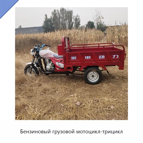 Бензиновый грузовой мотоцикл-трицикл