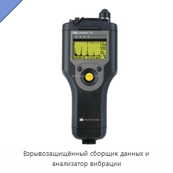 Взрывозащищённый сборщик данных и анализатор вибрации — Специальные испытательные приборы