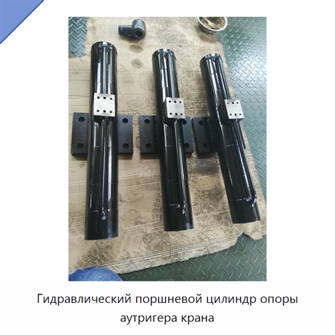 Гидравлический поршневой цилиндр опоры аутригера крана