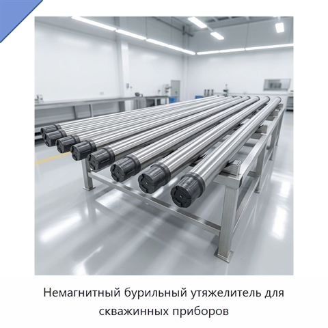 Немагнитный бурильный утяжелитель для скважинных приборов