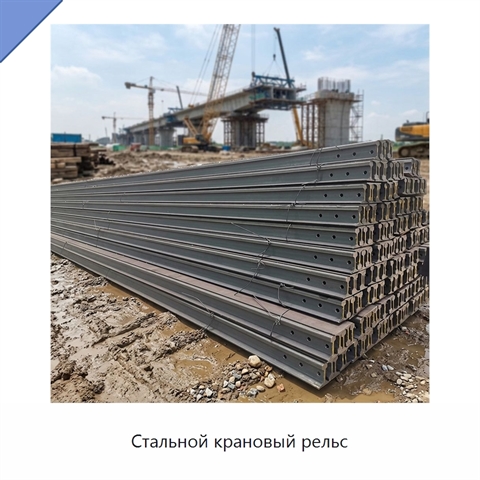 Стальной крановый рельс
