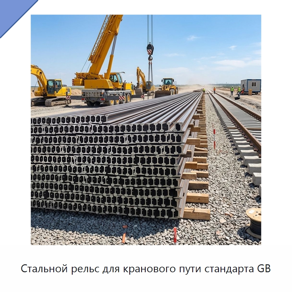 Стальной рельс для кранового пути стандарта GB — Горнодобывающее оборудование