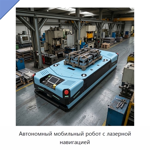 Автономный мобильный робот с лазерной навигацией
