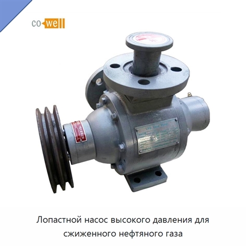 Лопастной насос высокого давления для сжиженного нефтяного газа