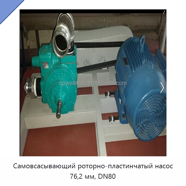 Самовсасывающий роторно-пластинчатый насос 76,2 мм, DN80 — Насосы