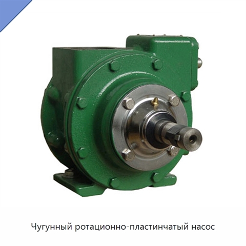 Чугунный ротационно-пластинчатый насос