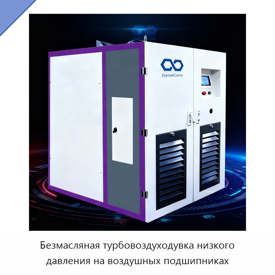Безмасляная турбовоздуходувка низкого давления на воздушных подшипниках — Специальные машины и промышленное оборудование