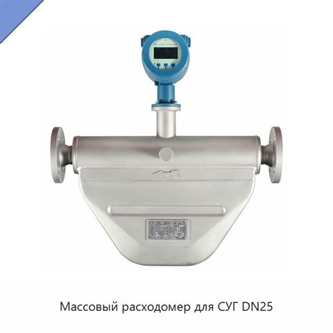 Массовый расходомер для СУГ DN25