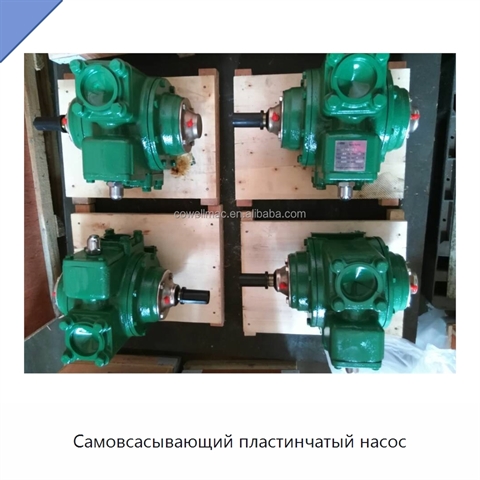 Самовсасывающий пластинчатый насос