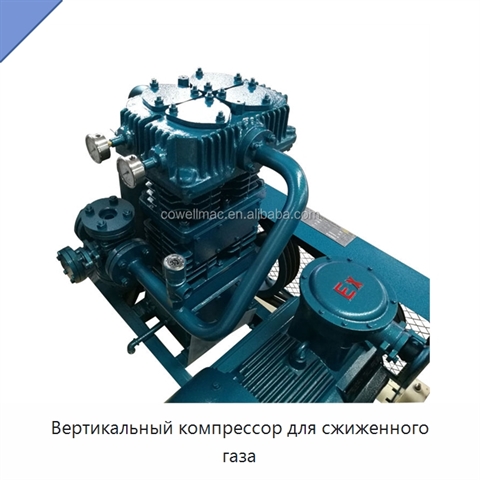 Вертикальный компрессор для сжиженного газа