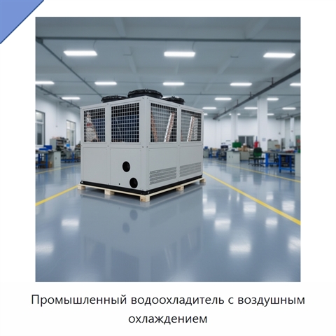 Промышленный водоохладитель с воздушным охлаждением