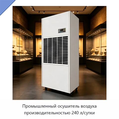 Промышленный осушитель воздуха производительностью 240 л/сутки